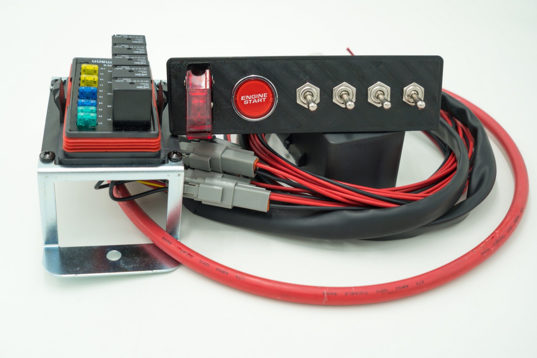 Compact Race-Spec Fuse Box & Switch Panel Kit – NRT Automotive