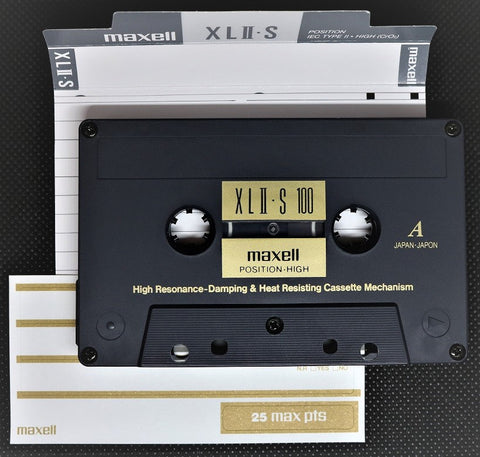 Maxell XLII gorgeous design and substance.. : r/cassetteculture