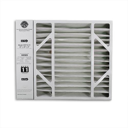 Lennox X0585 Healthy Climate Cabinet Furnace Filter 20x20x5 Merv