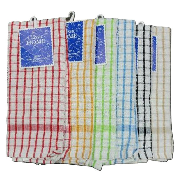 Bright Stripes Waffle Dish Towel Set – Wild Cotton Linens