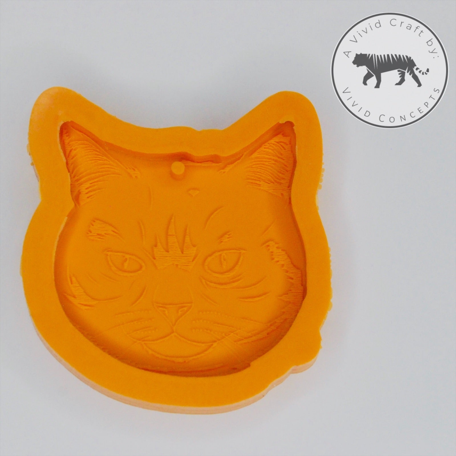 Rory Cat Face Silicone Mold