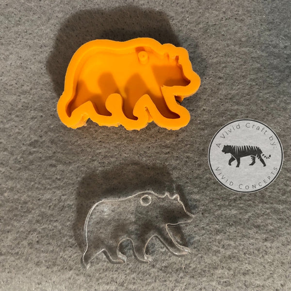 Bear and Paw Silicone Mold