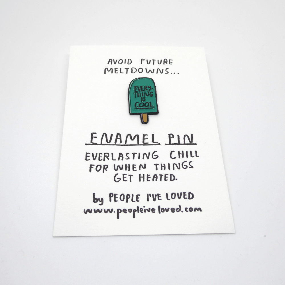 People I've Loved Enamel Pin - Things Will Work Out – Leaves Stationery  Store