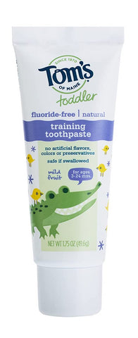 Tom's of Maine toddlers fluoride-free natural toothpaste