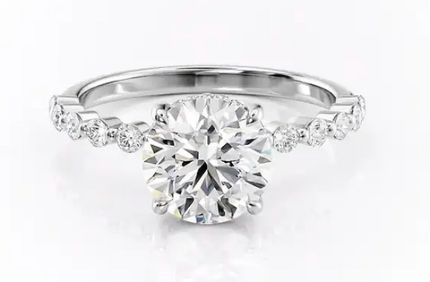 Engagement Rings vs Wedding Rings – Flawless Moissanite