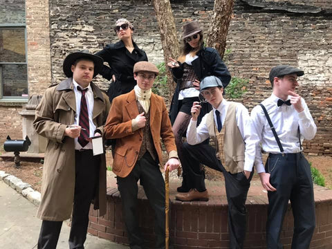 A team of fancy dress detectives - CluedUpp