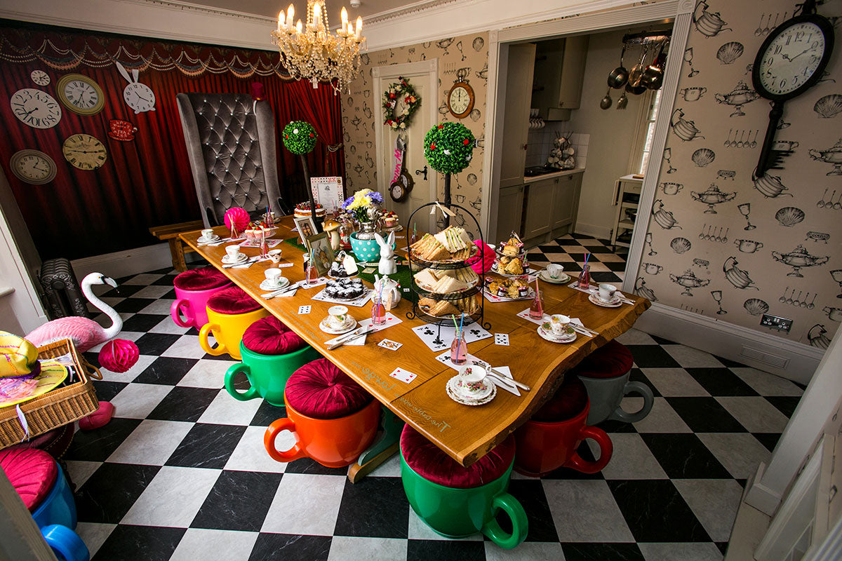 The Wonderland House dining room