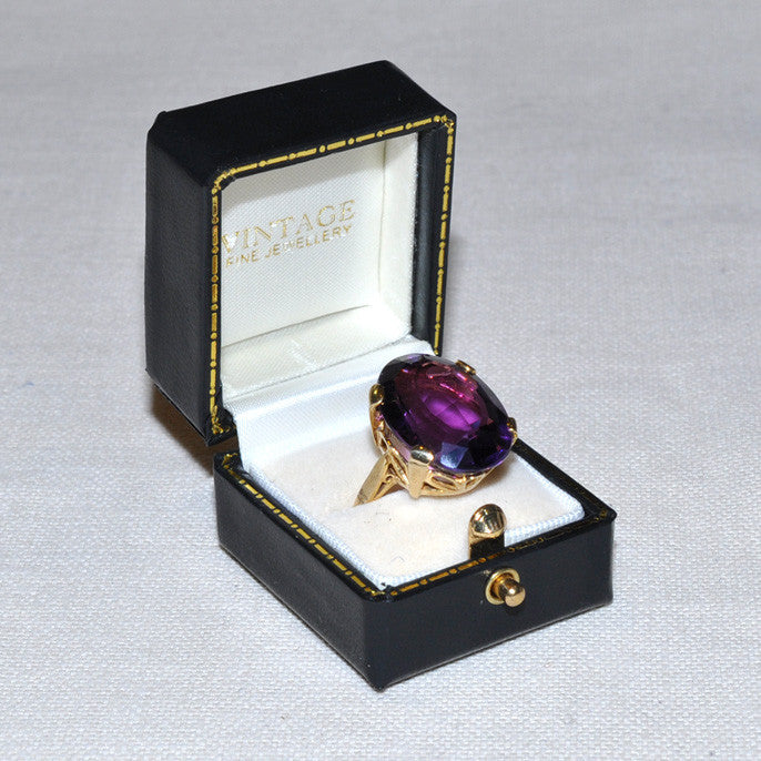 Vintage Amethyst Cocktail Ring | Vintage Fine Jewellery - Vintage Fine ...