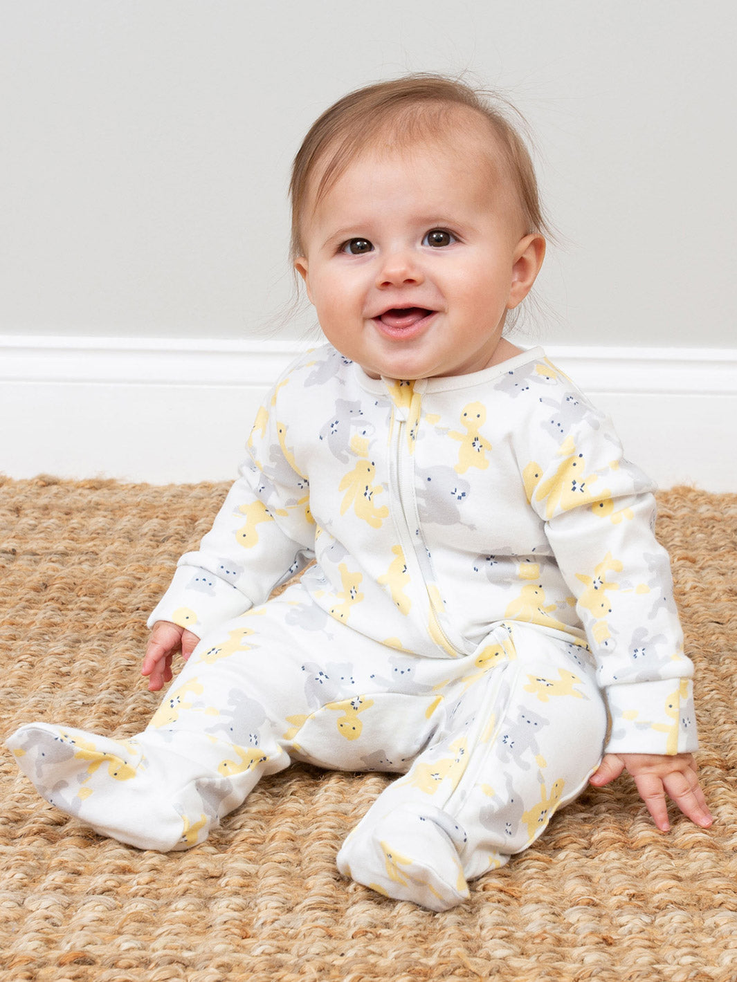 Teddy teatime sleepsuit