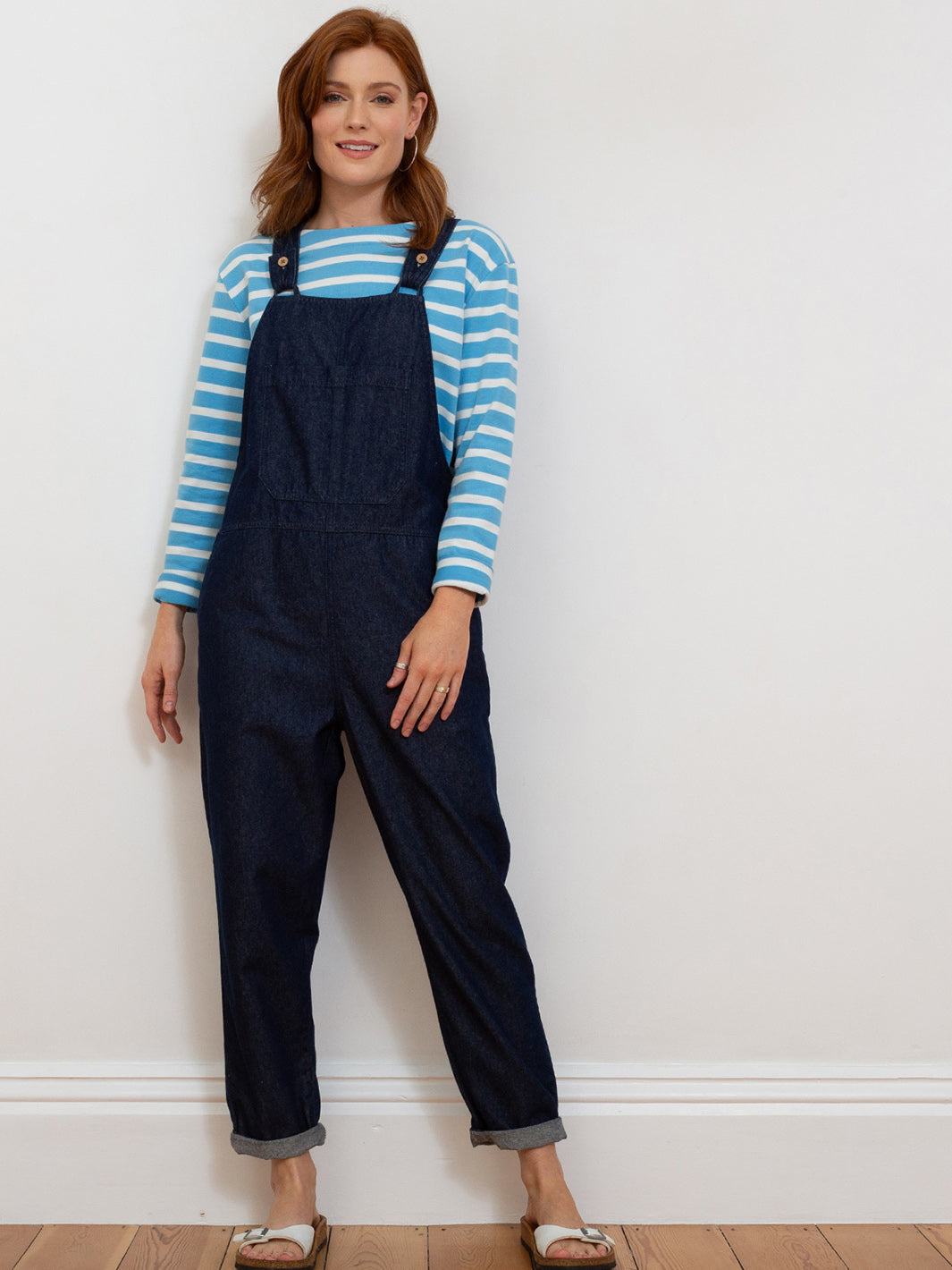 Rempstone denim dungarees