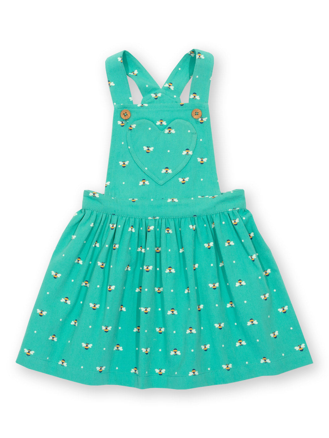 Mini queen bee pinafore