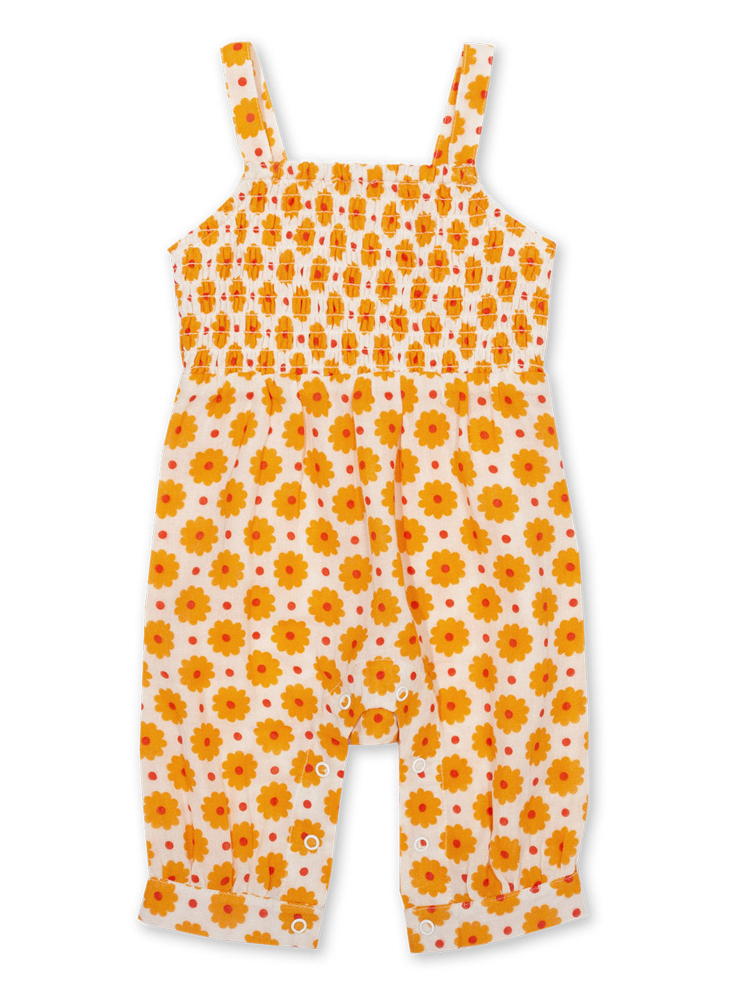 Groovy dot dungarees