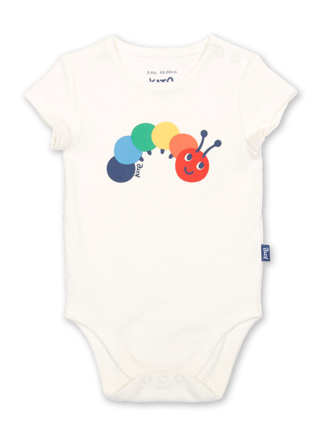 Rainbow caterpillar bodysuit