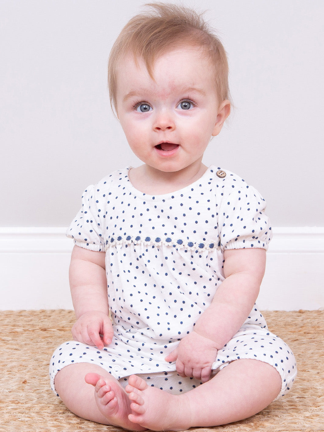 Little dot romper