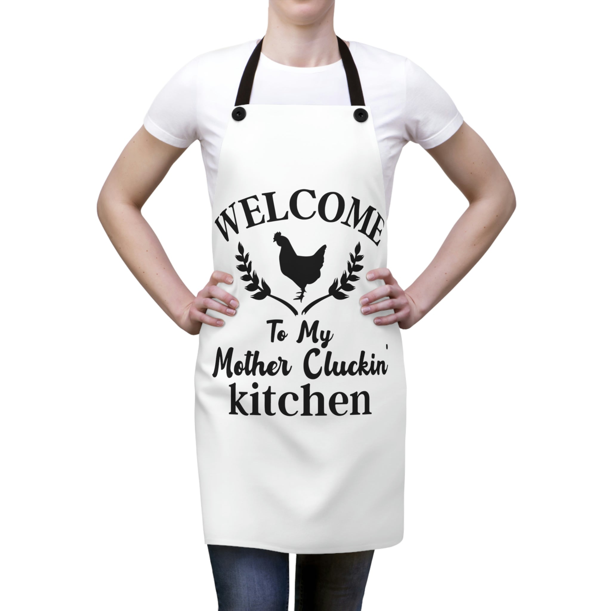 When Mom is Cooking Kitchen Apron with Pocket Gift Funny Humor Gifts  Christmas