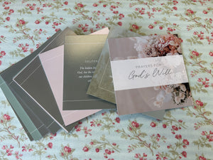 Prayers for God’s Will Verses Card Set - Soul and Grace Boutique