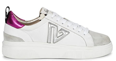 SAINTG WOMENS WHITE LEATHER SNEAKER