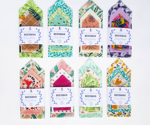 Beeswax Wraps - Flowers – Sister Collective