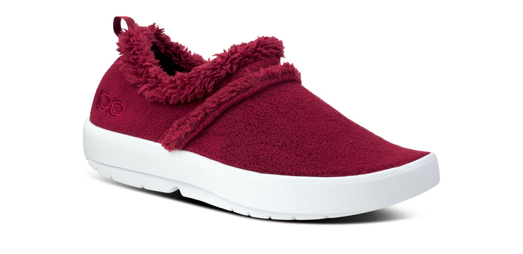 Women's OOcoozie Low Shoe - Cabernet
