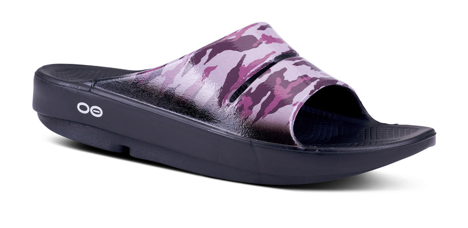 Women's OOahh Luxe Slide Sandal - Purple Camo