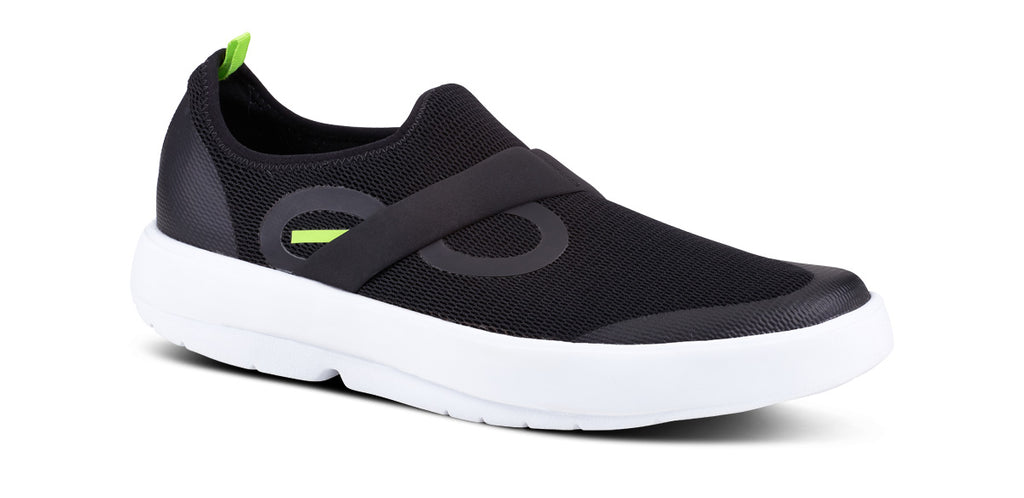 Men's OOmg Low Shoe - White & Black (SALE)