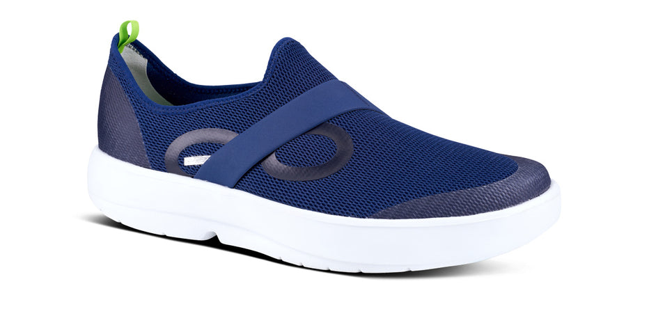 Men's OOmg Low Shoe - White & Navy