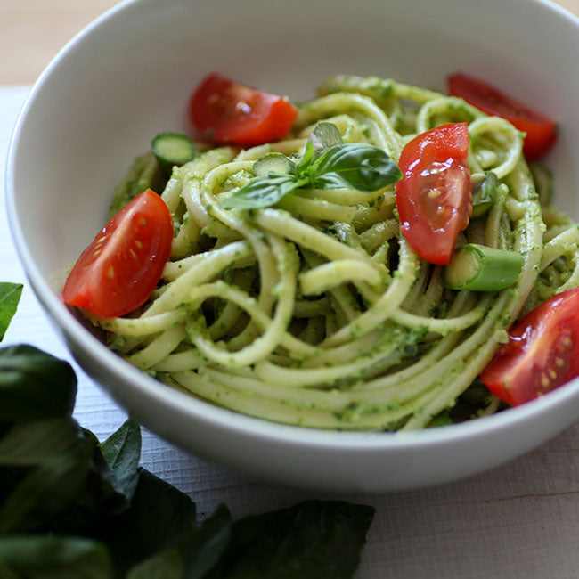 Healthy Green Pasta Sauce – Nuzest SG