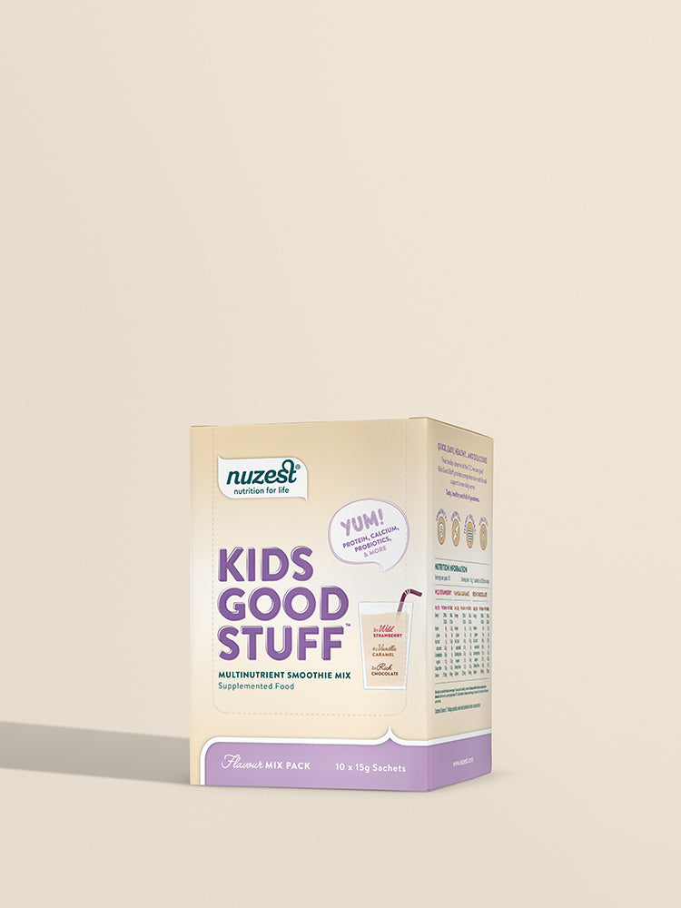 Kids Good Stuff Sachet Box - Nuzest SG product image