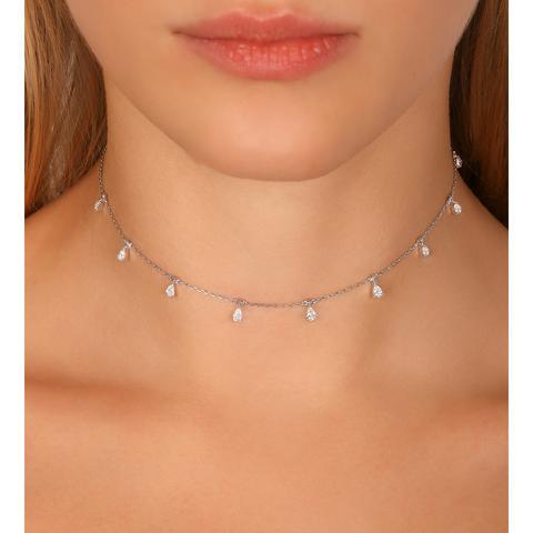 Daily Wear Diamond Choker Necklace