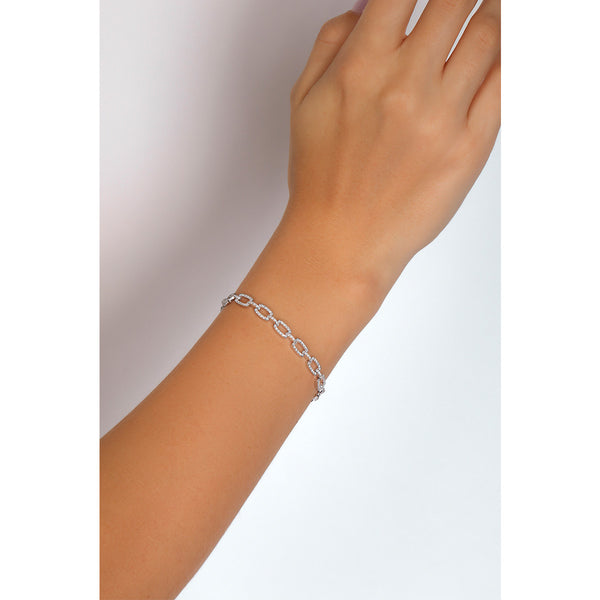 Radianza Gem Diamond Link Bracelet – Reet Pehal