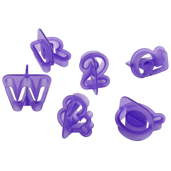 Alphabets And Numbers Cutouts - bakeware bake house kitchenware bakers supplies baking