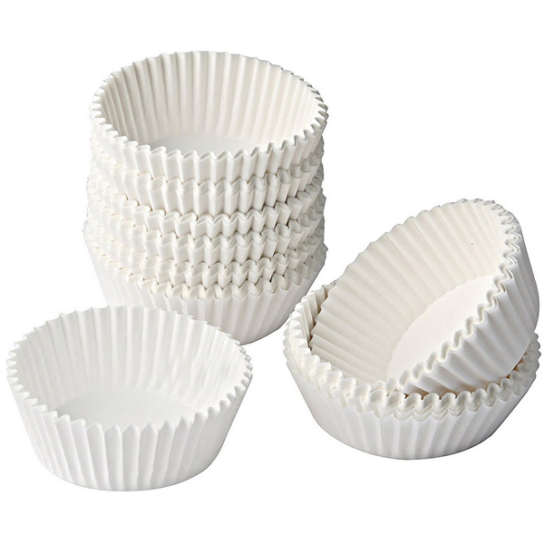 Tescoma White Paper Cupcake Liner - bakeware bake house kitchenware bakers supplies baking