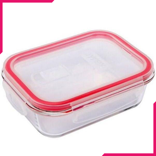 Pyrex Meal Box 5.5-Cup Divided Glass Food Storage Container