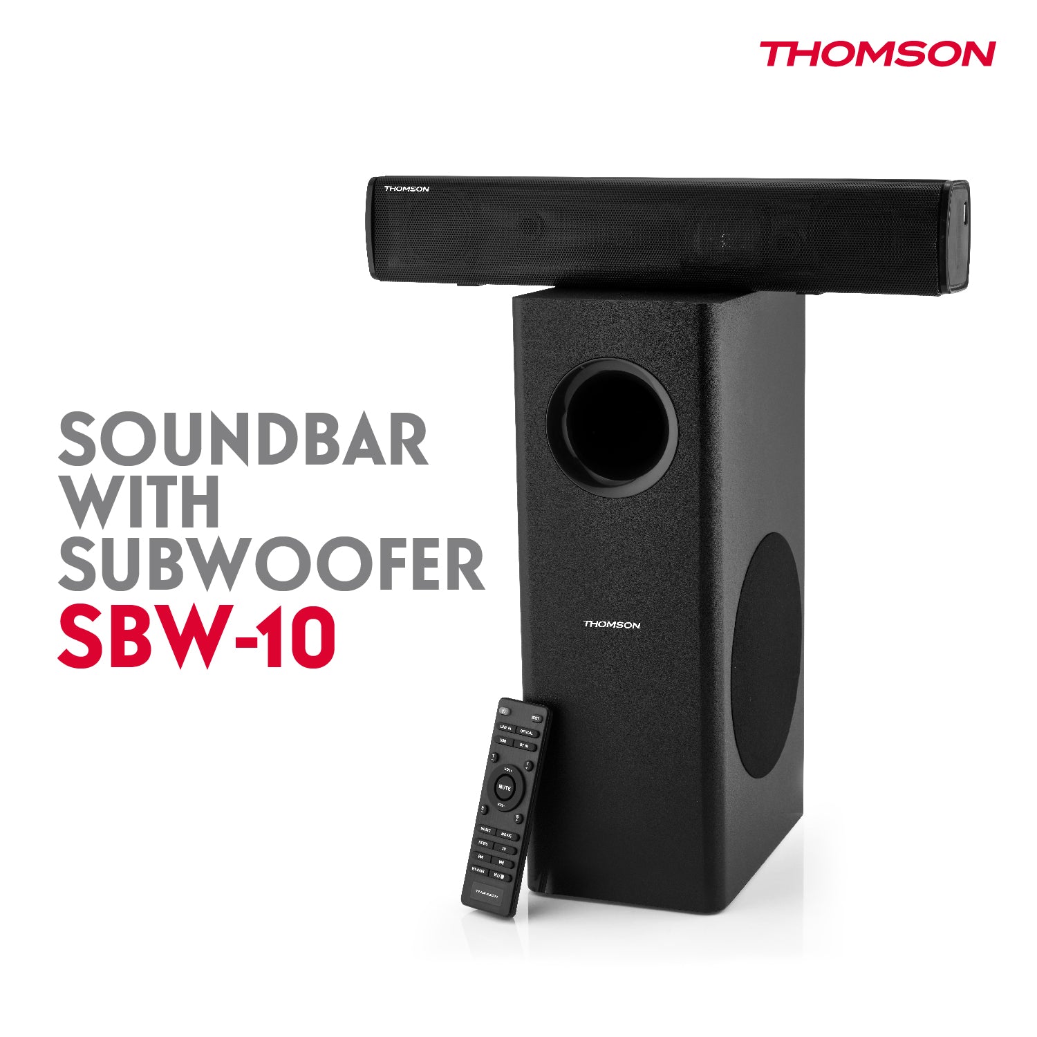 thomson 2.1 soundbar with subwoofer