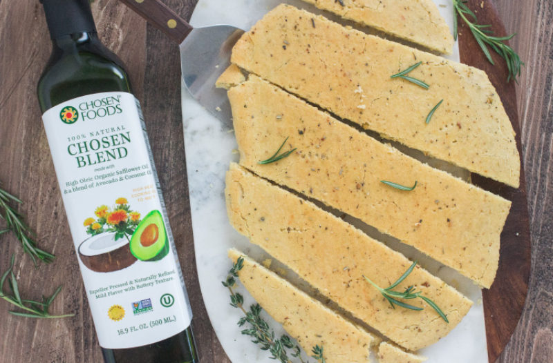 Gluten Free Flatbread with Herbs