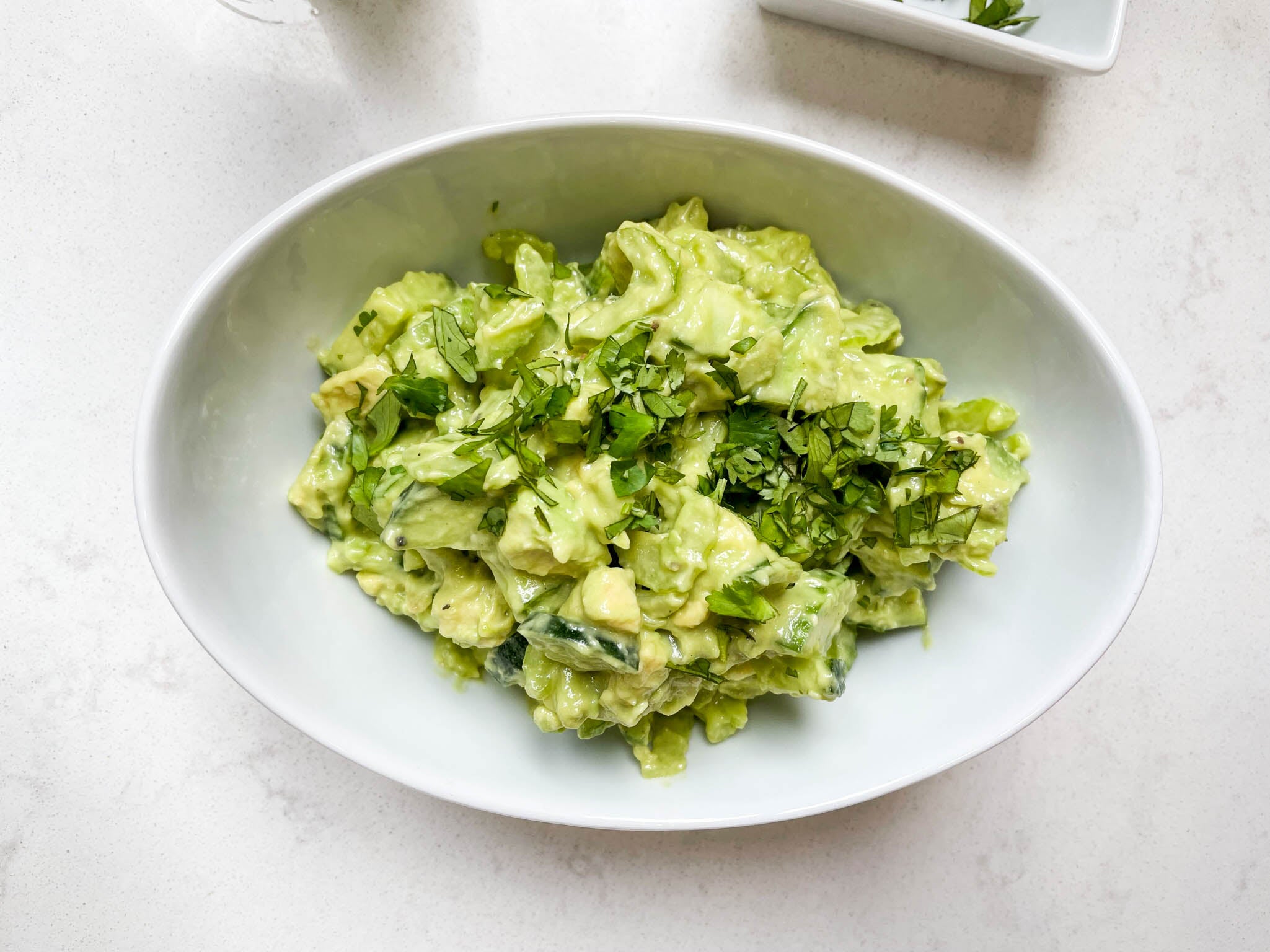 Crunchy Avocado Celery Salad