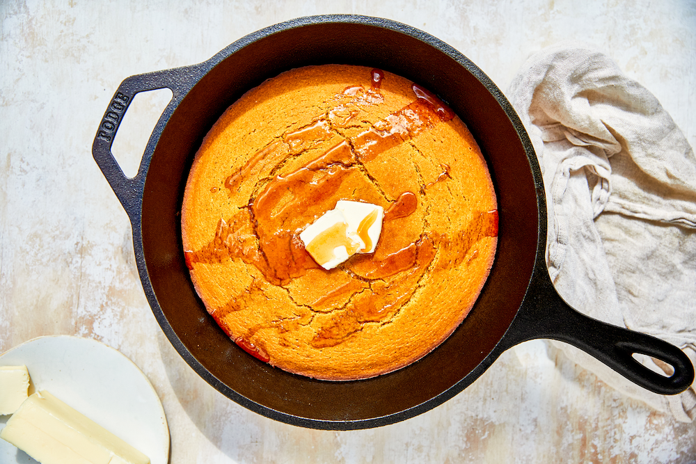 Pumpkin Skillet Cornbread