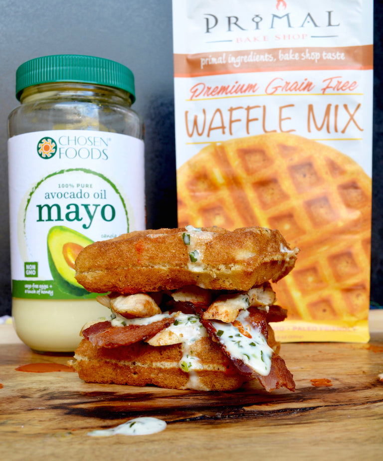 waffle sandwich