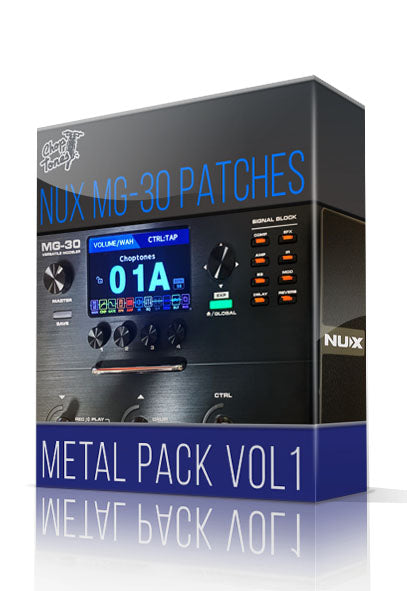 Metal Pack vol.1 for MG-300 – ChopTones