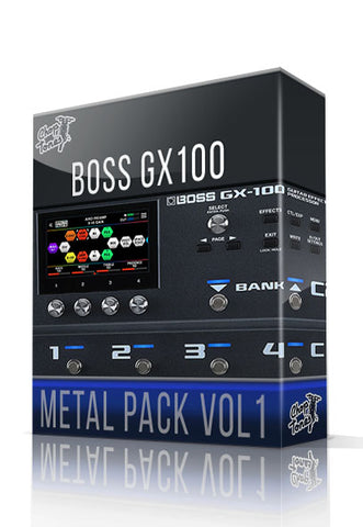 Rock Pack vol1 for Boss GX-100 – ChopTones