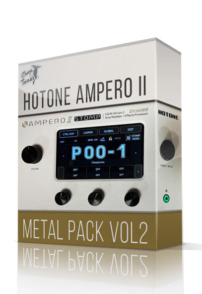 Metal Pack vol1 for Ampero II – ChopTones