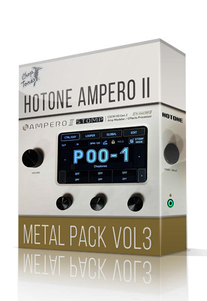 Metal Pack vol1 for Ampero II – ChopTones