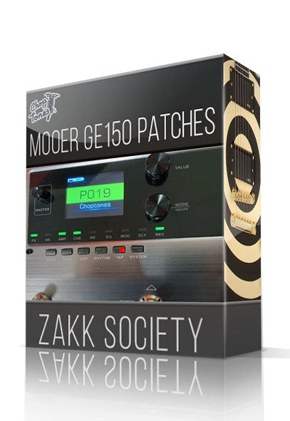 Metal Pack vol.1 for Mooer GE150 – ChopTones