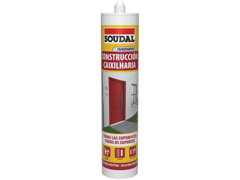 Silicona universal acética negra 280ml Soudal