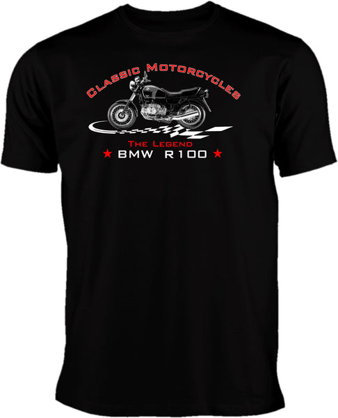 BMW R 100 T-Shirt  schwarz