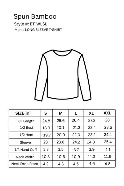 Size Chart WLTP SLEEVE T-SHIRT AND JOGGER PANTS