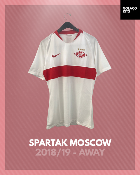 Spartak Moscow 2017/18 - Away *BNWT*