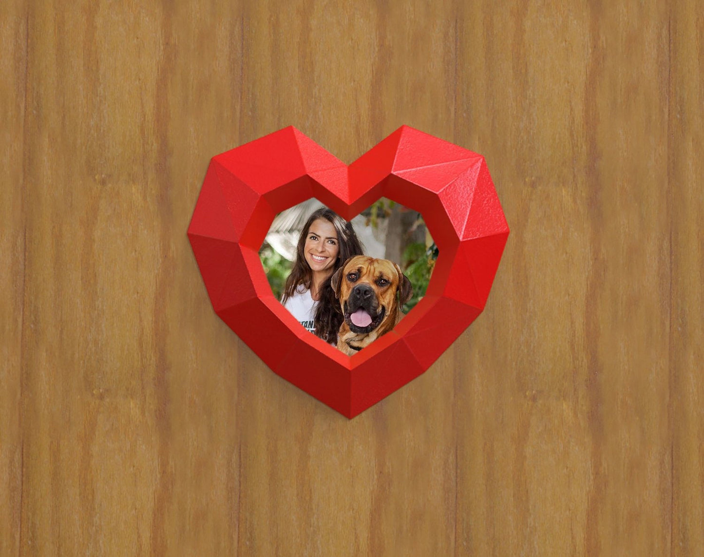 Valentine Heart Photo Frame