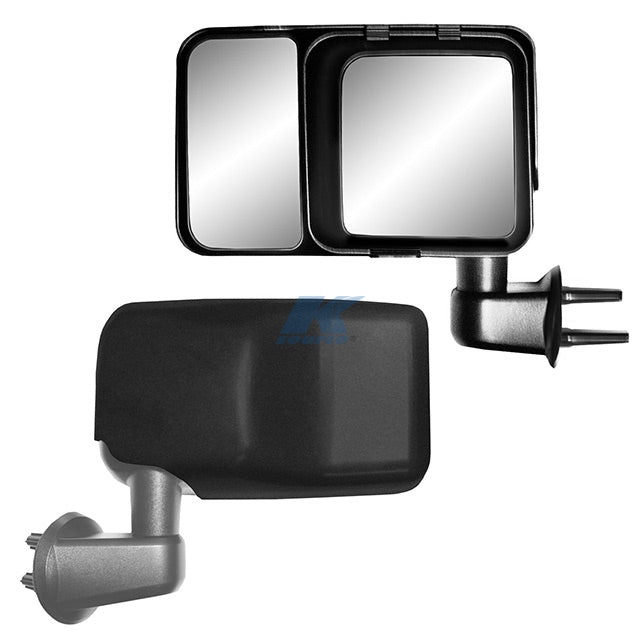 Snap & Zap Towing Mirrors (JEEP Wrangler(2007-2017)/ Wrangler JK Model –  Tough Trucks Australia