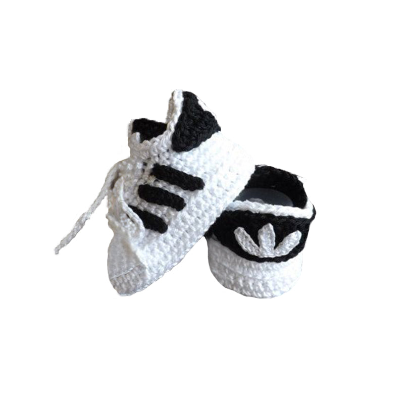 adidas crochet baby shoes pattern